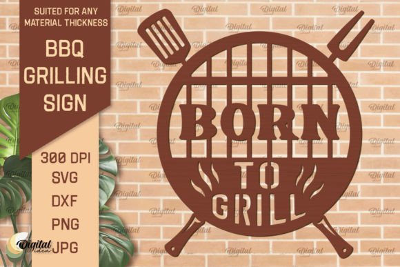 Download BBQ Grilling Sign SVG Laser Cut Files - Laser cut files Collection