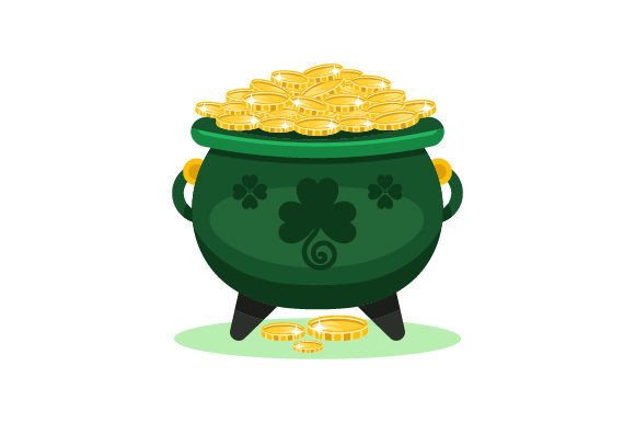 Download Pot of Gold Saint Patrick's Day - Saint patrick's Collection