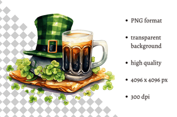 Download Watercolor Saint Patrick's Day Clipart - Saint patrick's Collection