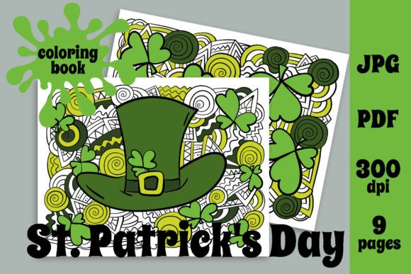 Download Saint Patrick's Day Coloring Book - Saint patrick's Collection