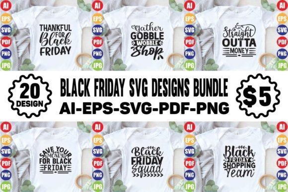 Download Black Friday SVG Designs Bundle - Premium Bundle