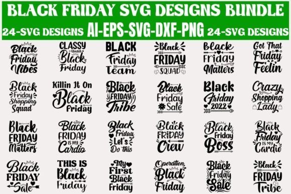 Download Black Friday SVG Designs Bundle - Premium Bundle